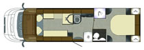 Autotrail Commanche - Lounge Dinette (2012)